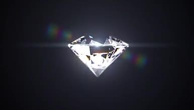 钻石破碎和钻石质感标志特效AE模板视频的预览图